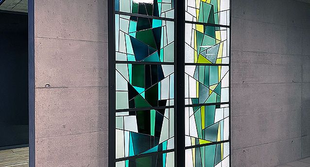 Andachtsfenster mit LED Beleuchtung