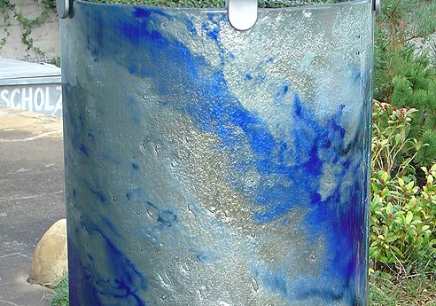 Glaskorpus aus Schmelzglas