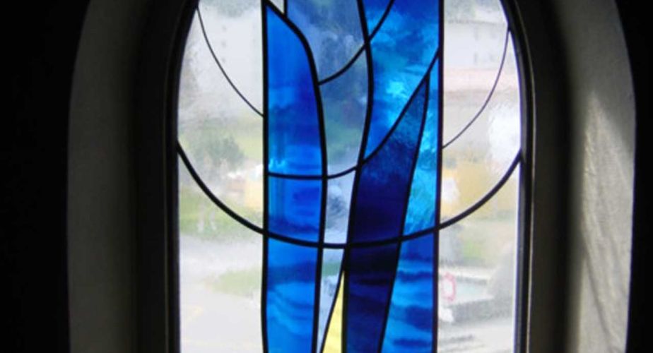 Kunstverglasung Enrico Leone Donati, Kirche Lenzerheide