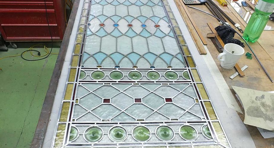 Jugendstil Bleiverglasung