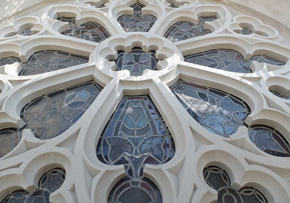Sanierung Kirchenfenster Rosettenverglasungen