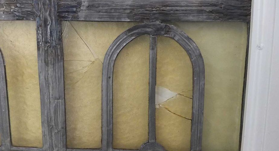 Restauration Kunstverglasung Reusssteg 3 Luzern
