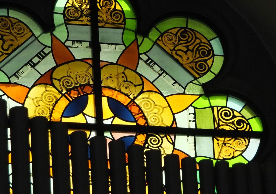 Rosettenfenster Kirche Wohlenschwil