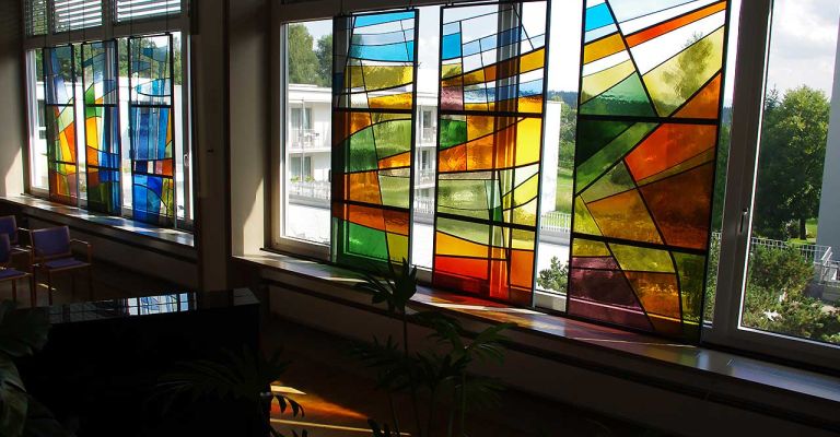 Kunstverglasung der Kirche Bethesda Küsnacht