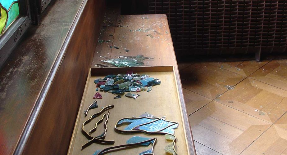 Restauration Jugendstil-Messingverglasung Villa Tobler Zuerich