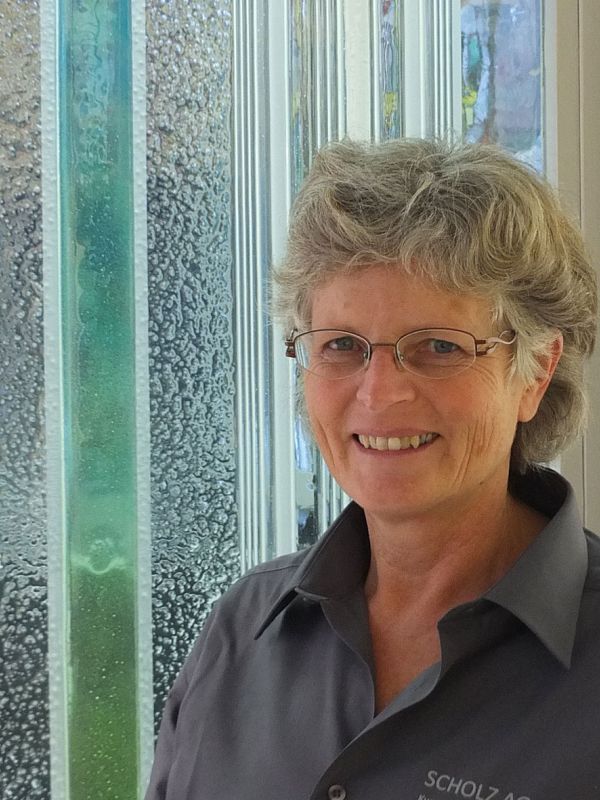 Irene Scholz Buchhaltung, Mitarbeiterin Glasmalerei