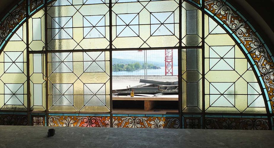 Tonhalle Zuerich Restauration Jugendstil-Bleiverglasungen