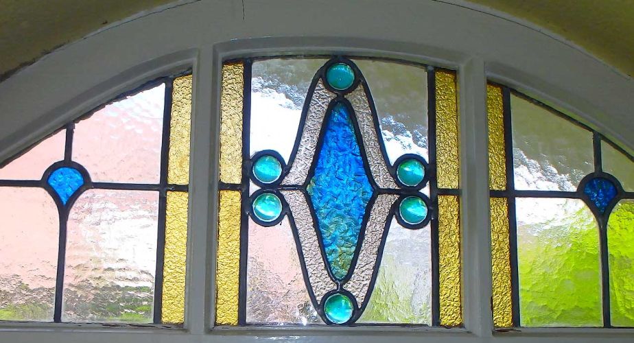 Restauration Bleiverglasungen Jugendstil