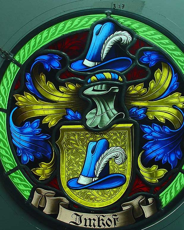Familienwappenscheibe "Imhof"